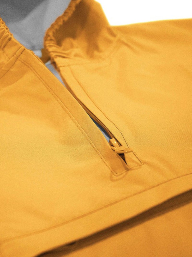 Poncho impermeable capa de lluvia para niños | Sassi Junior Naranja - Kiabi