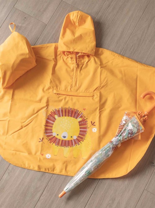 Poncho impermeable capa de lluvia para niños | Sassi Junior - Kiabi