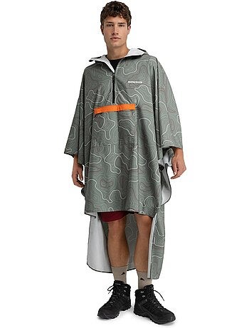 Poncho impermeable montaña senderismo hombre y mujer rinjani