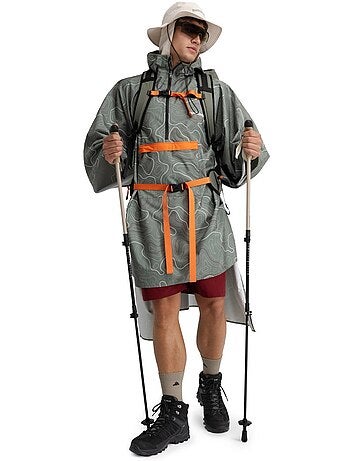 Poncho impermeable montaña senderismo hombre y mujer rinjani