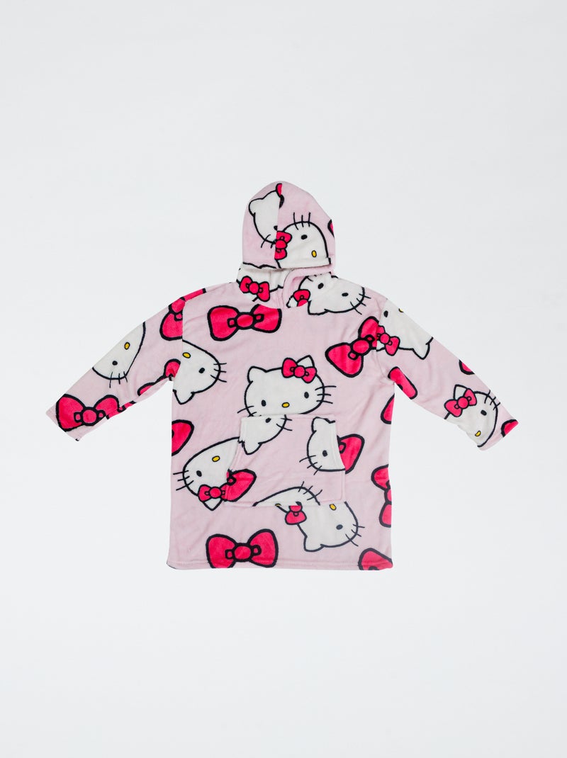 Poncho manta adulto 'Hello Kitty' Rosa - Kiabi