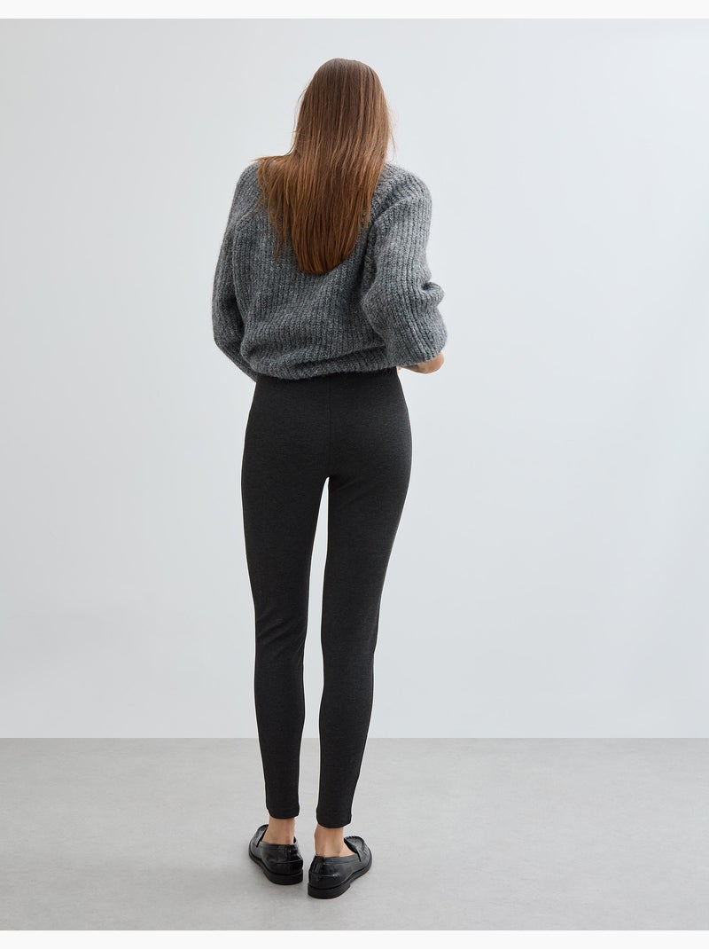Ponto Roma Leggings, MO Fashion Gris - Kiabi