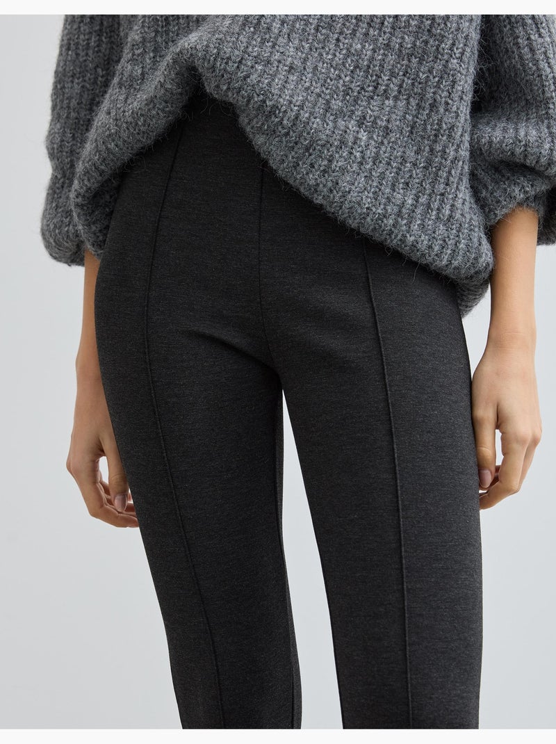 Ponto Roma Leggings, MO Fashion Gris - Kiabi
