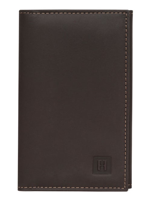 Porta documentos - 3 pliegues - cuero félin hexagona - Kiabi
