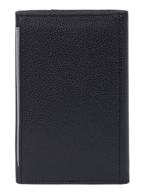 Porta documentos - 3 pliegues - detener rfid - cuero duo hexagona - Kiabi