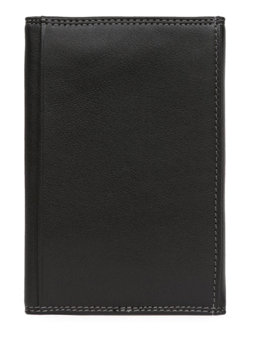 Porta documentos - 3 pliegues - detener rfid - cuero sensation hexagona - Kiabi