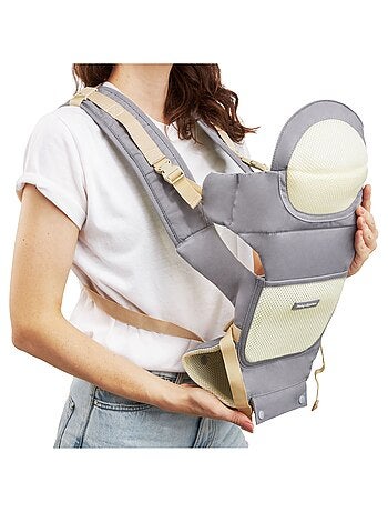 Portabebés ergonómico multifunción 0–36 meses con soporte ajustable