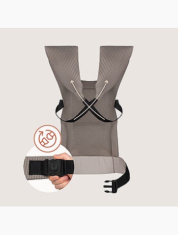 Portabebés LIONELO Mabel - 2 posiciones de transporte - Circulación de aire