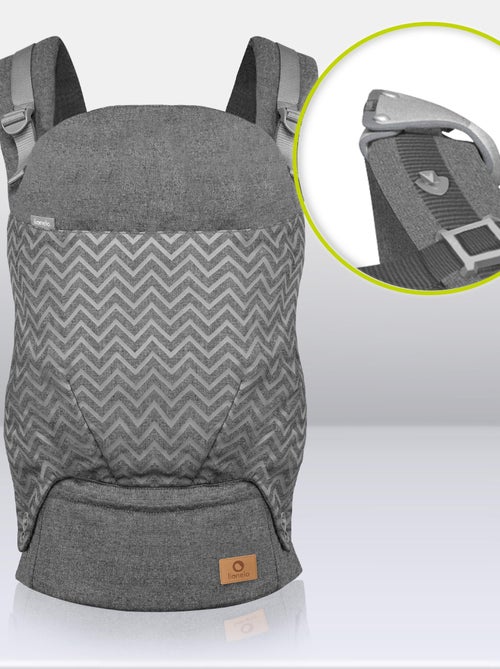 Portabebés LIONELO Margaret - 100% algodón - 3 posiciones de porteo - Kiabi Portabebés LIONELO Margaret - 100% algodón - 3 posiciones de porteo - Kiabi