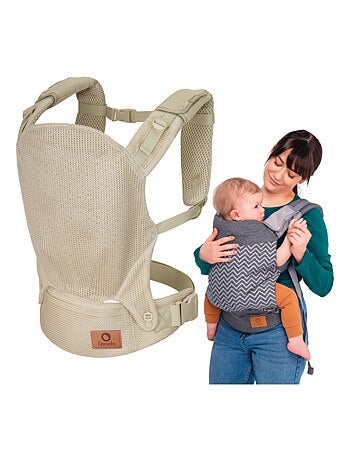 Portabebés LIONELO Margaret - 100% algodón - 3 posiciones de porteo