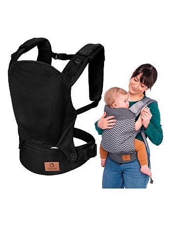 Portabebés LIONELO Margaret - 100% algodón - 3 posiciones de porteo