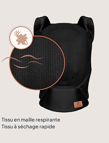 Portabebés LIONELO Margaret - 100% algodón - 3 posiciones de porteo