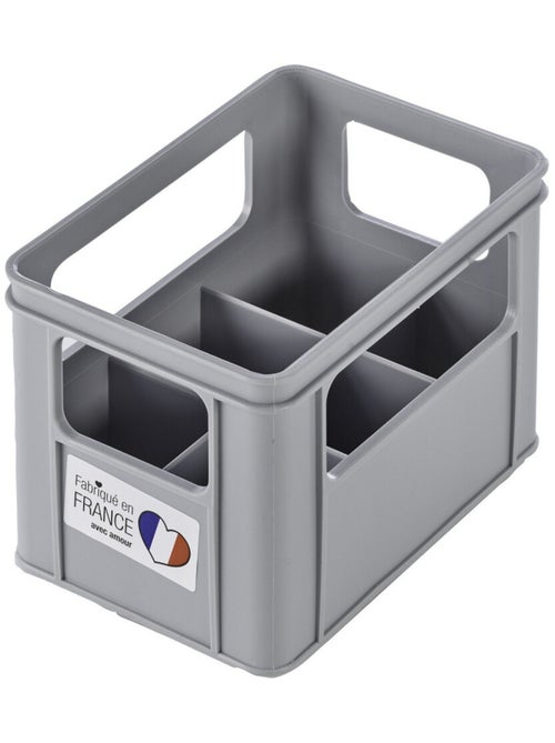 Portabiberones Thermobaby gris para 6 biberones en polipropileno Fabricado en Francia - Kiabi Portabiberones Thermobaby gris para 6 biberones en polipropileno Fabricado en Francia - Kiabi
