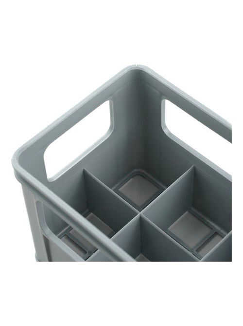 Portabiberones Thermobaby gris para 6 biberones en polipropileno Fabricado en Francia - Kiabi Portabiberones Thermobaby gris para 6 biberones en polipropileno Fabricado en Francia - Kiabi