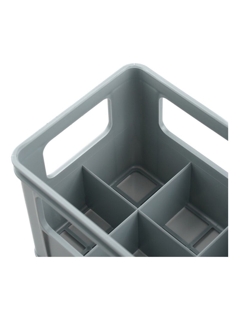Portabiberones Thermobaby gris para 6 biberones en polipropileno Fabricado en Francia Gris - Kiabi