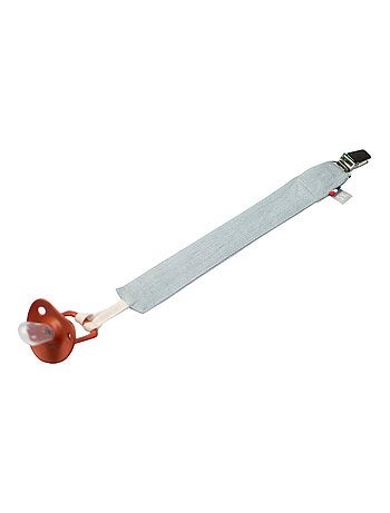 Portachupetes personalizable de lino lavado | SEVIRA KIDS