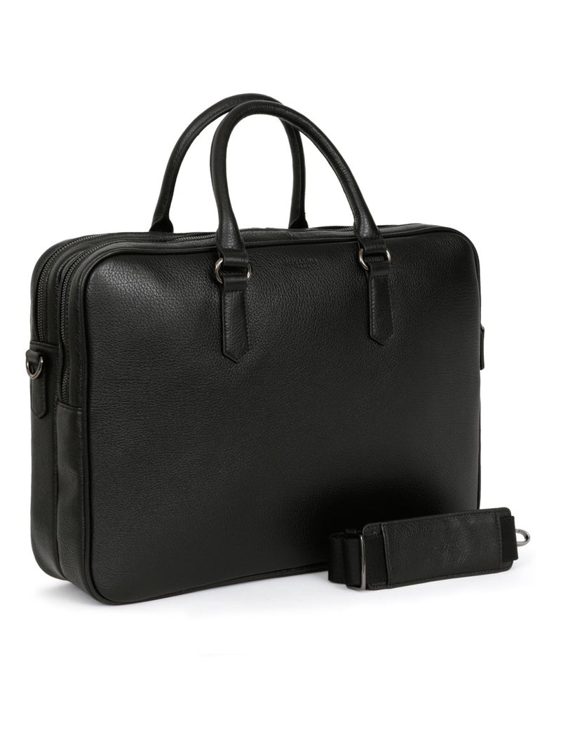 Portafolios - 15" y a4 - cuero encore hexagona Negro - Kiabi