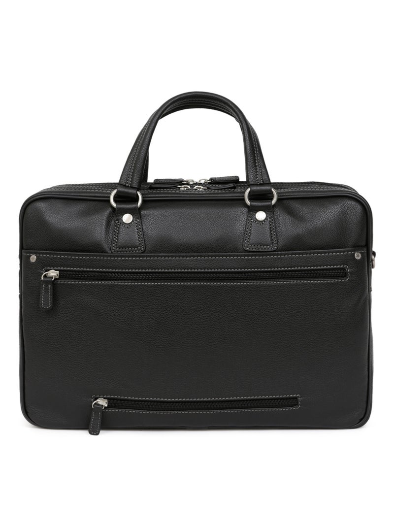 Portafolios - a4 - cuero confort hexagona Negro - Kiabi