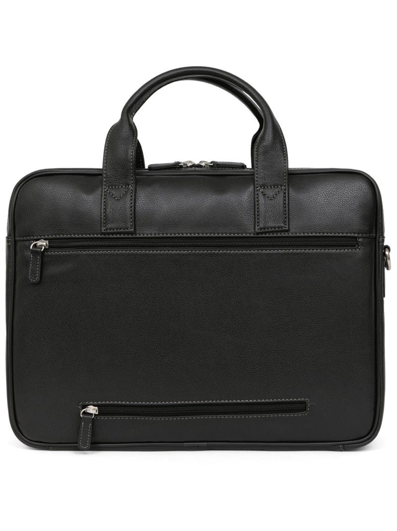 Portafolios - a4 - cuero confort hexagona Negro - Kiabi