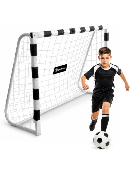 Portería de fútbol hypermotion pro 180 x 120 cm reforzada con red y anclajes - Kiabi Portería de fútbol hypermotion pro 180 x 120 cm reforzada con red y anclajes - Kiabi