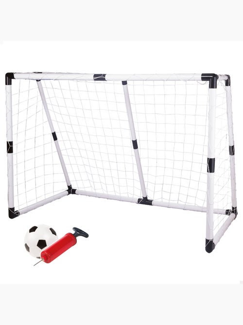 Portería de fútbol para niños con pelota e hinchador cb sports - Kiabi Portería de fútbol para niños con pelota e hinchador cb sports - Kiabi