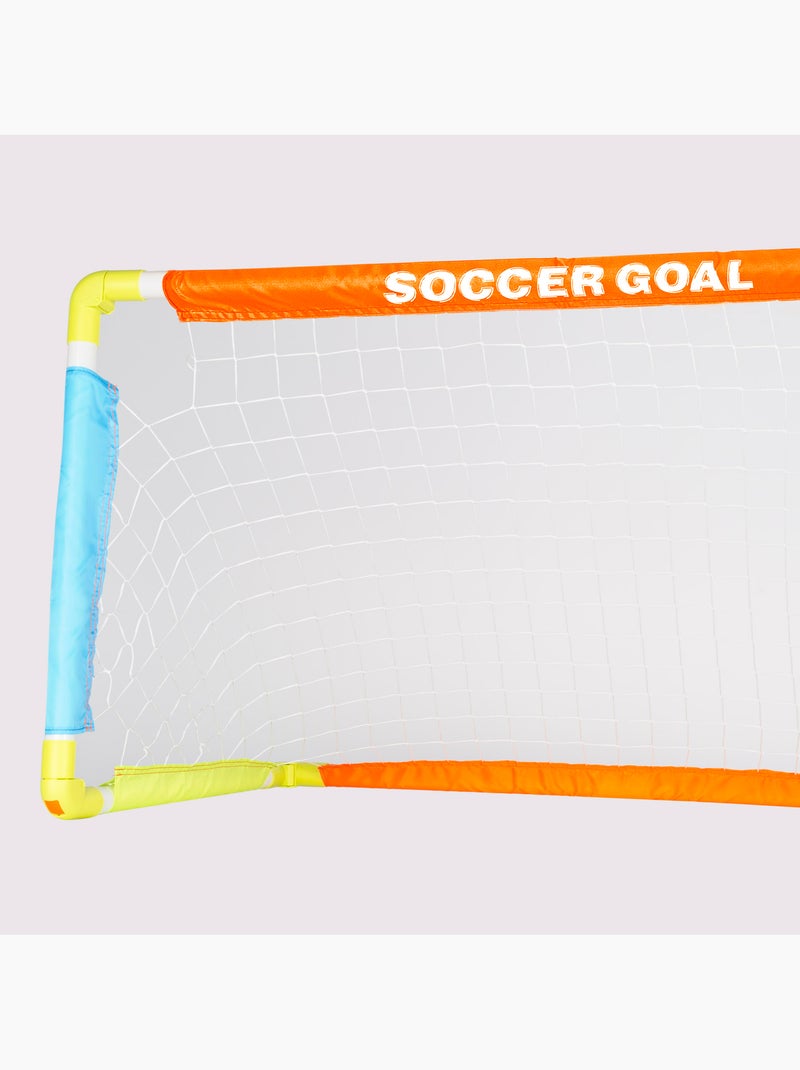 Portería de fútbol para niños c/pelota, hinchador y piquetas fun area! N/D - Kiabi