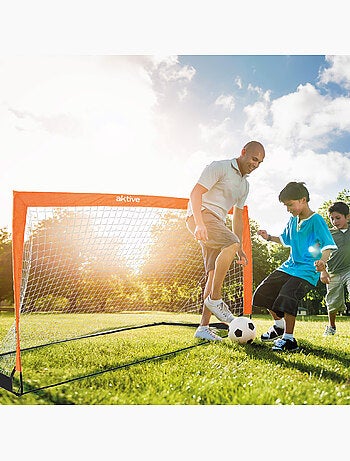 Portería de fútbol plegable aktive