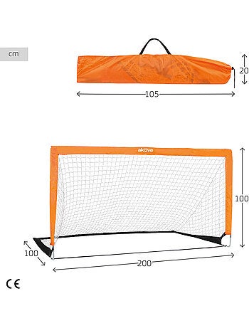 Portería de fútbol plegable aktive