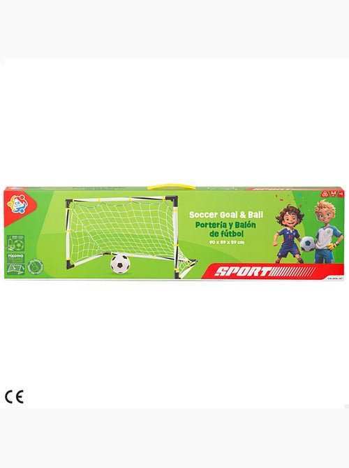 Portería de fútbol plegable cb toys - Kiabi