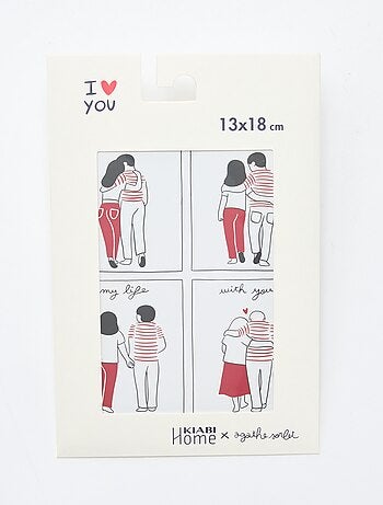 Póster 'Agathe Sorlet x Kiabi' - San Valentín