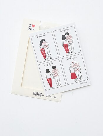 Póster 'Agathe Sorlet x Kiabi' - San Valentín