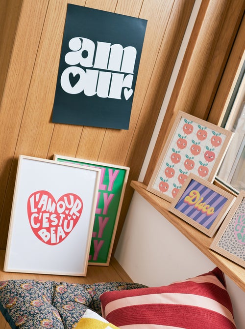 Póster impresión 30 x 40 cm - Kiabi Home - Kiabi