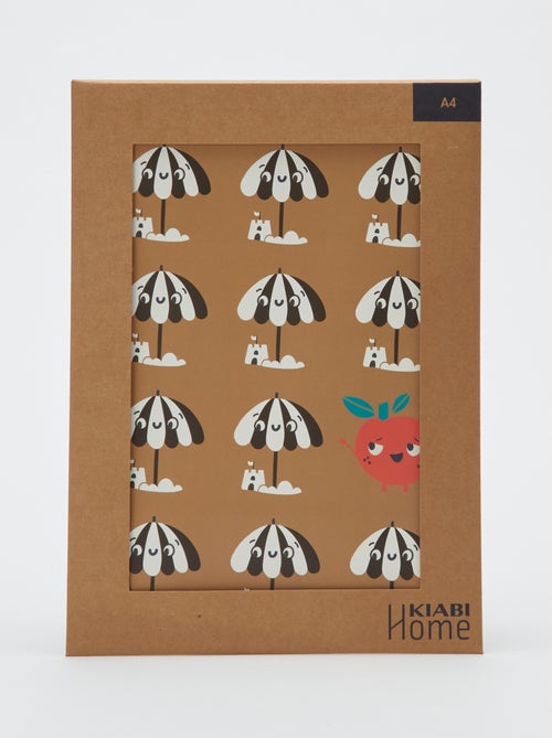 Poster impresión A4 - Kiabi Home - Kiabi