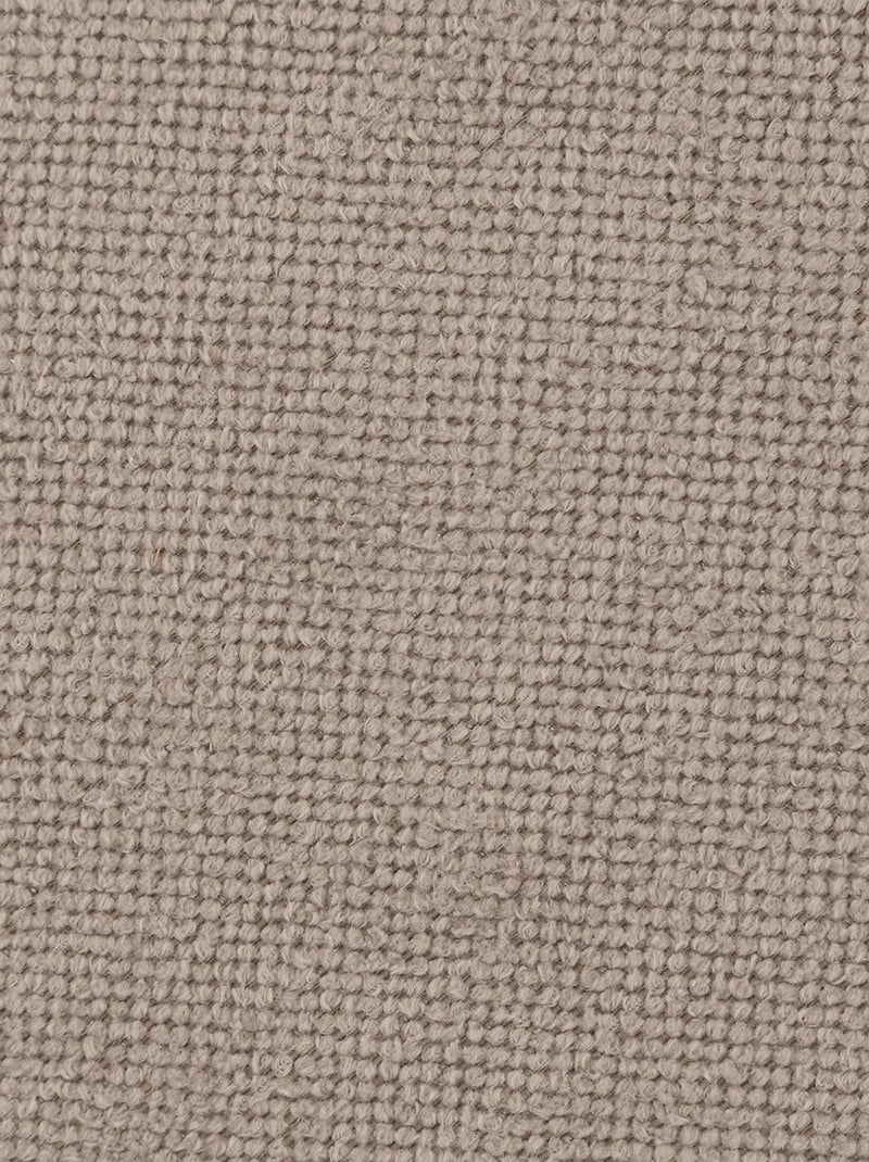 Pouf de bouclé moderno Taupe - Kiabi