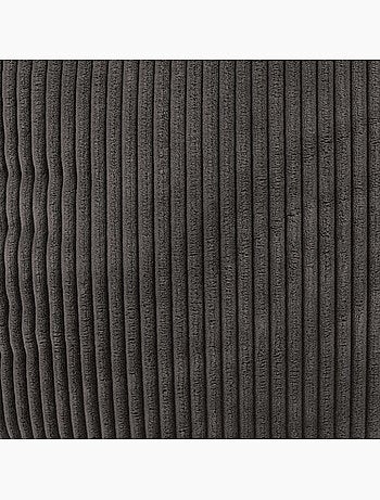 Pouf sillón clásico kingston con reposapiés cuadrado amara de pana - icon