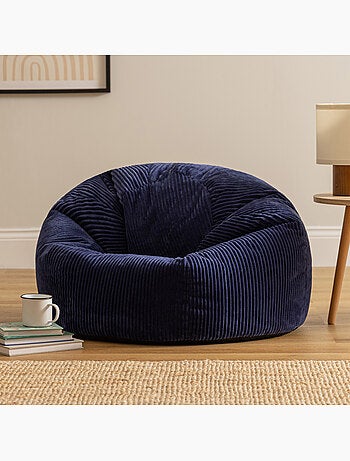 Pouf sillón clásico kingston de pana - icon