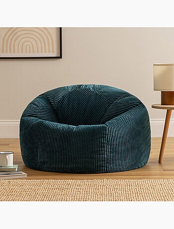 Pouf sillón clásico kingston de pana - icon