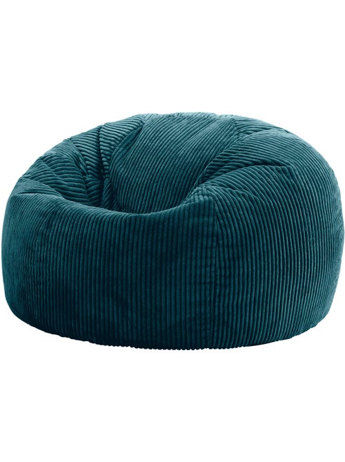 Pouf sillón clásico kingston de pana - icon - Kiabi
