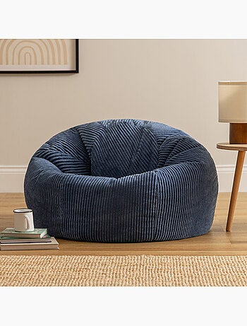 Pouf sillón clásico kingston de pana - icon