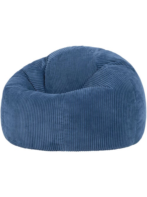 Pouf sillón clásico kingston de pana - icon - Kiabi