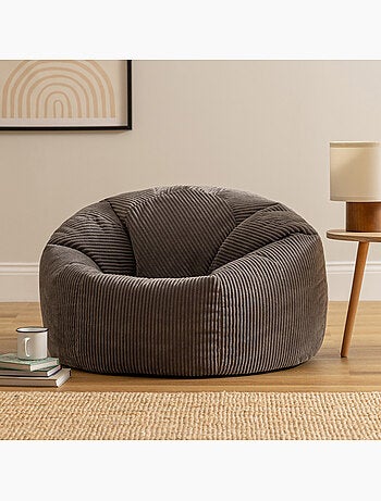 Pouf sillón clásico kingston de pana - icon