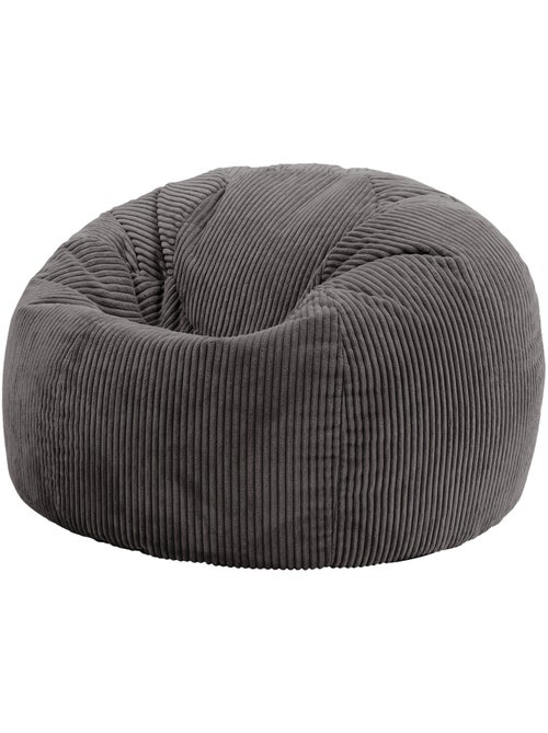 Pouf sillón clásico kingston de pana - icon - Kiabi