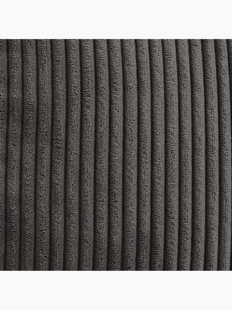 Pouf sillón clásico kingston de pana - icon Gris antracita - Kiabi