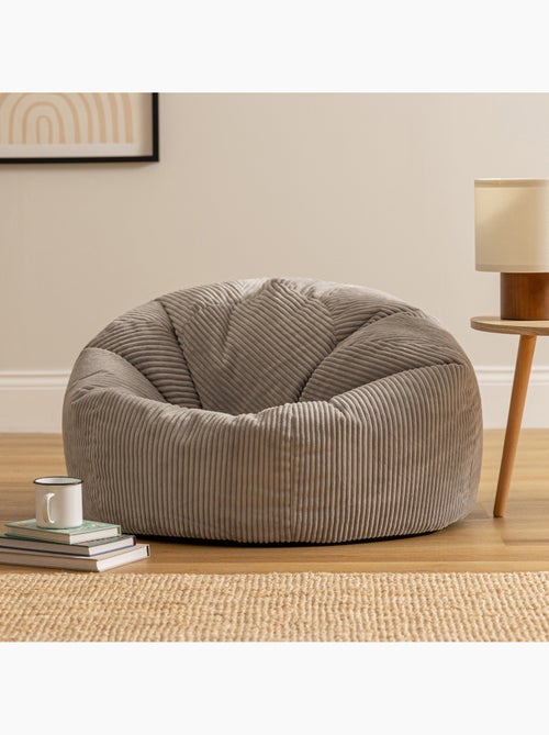 Pouf sillón clásico kingston de pana - icon - Kiabi