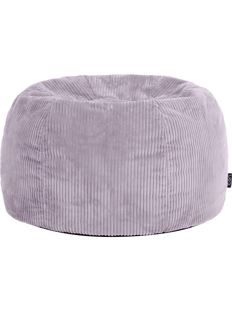 Pouf sillón clásico kingston de pana - icon Malva lila - Kiabi