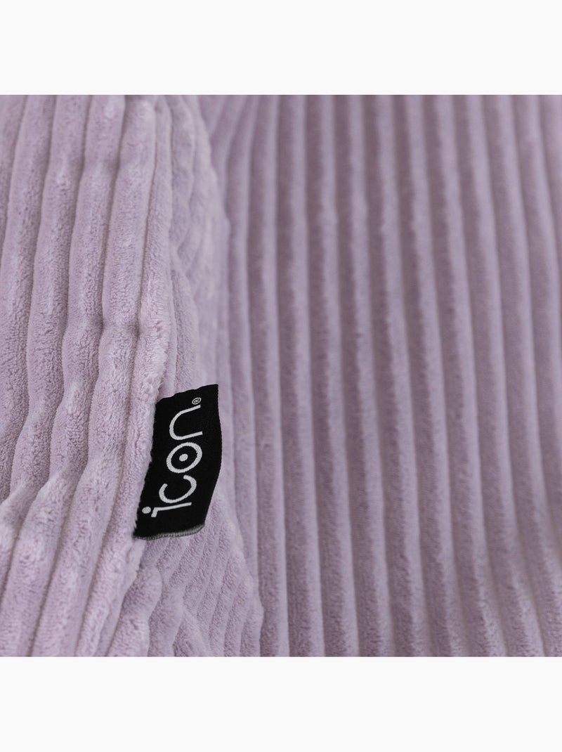 Pouf sillón clásico kingston de pana - icon Malva lila - Kiabi