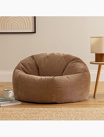 Pouf sillón clásico kingston de pana - icon