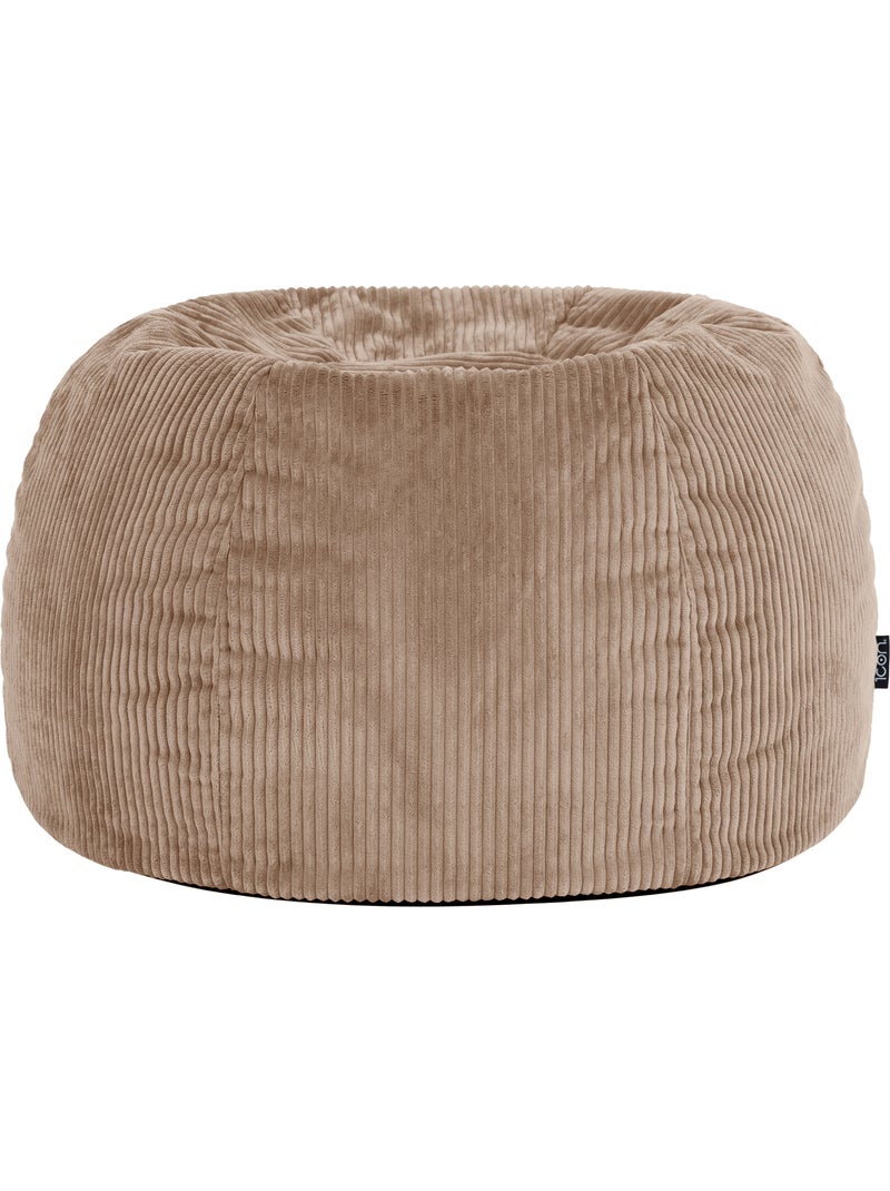 Pouf sillón clásico kingston de pana - icon Moca - Kiabi