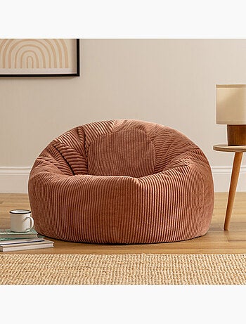 Pouf sillón clásico kingston de pana - icon