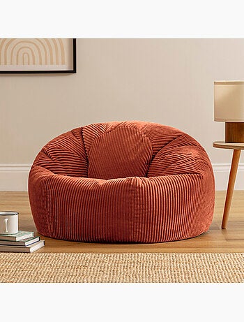 Pouf sillón clásico kingston de pana - icon
